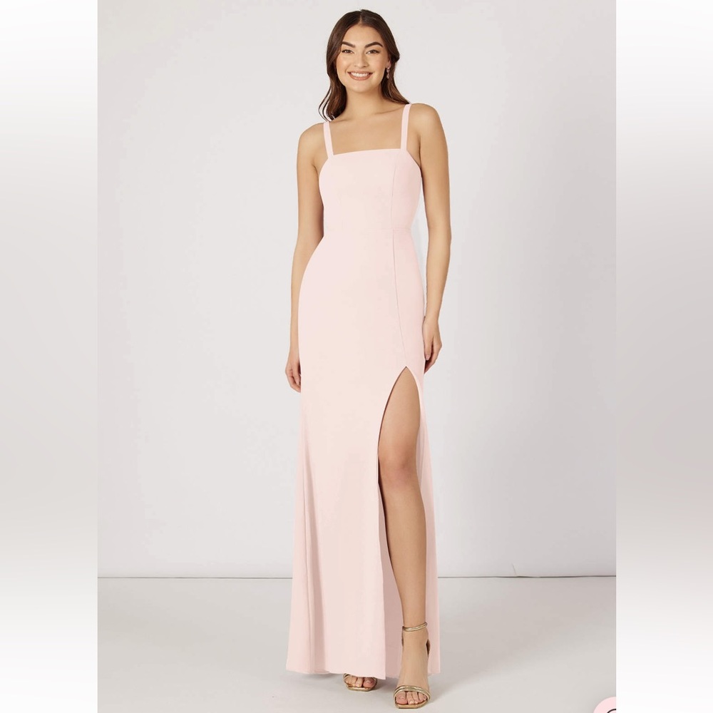 AZAZIE Gianetta Blushing Pink SizeA4 (was not hemmed)